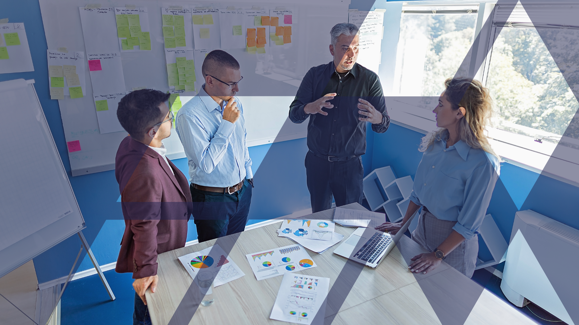 people in a meeting